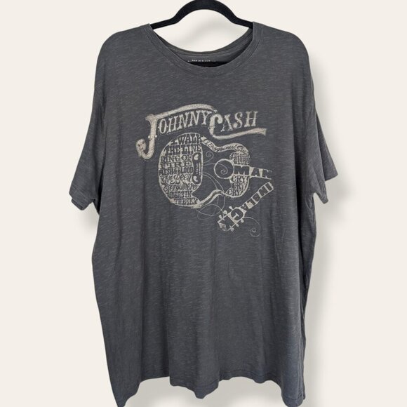 (2/$20) Johnny Cash Man in Black Graphic Tee - Picture 1 of 6